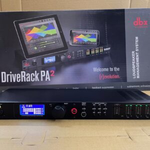 DBX PA2 speaker management (2 in 6 out)