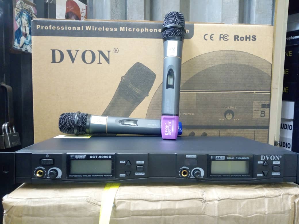 Devon 2-in-1 Wireless Microphone (2 Handle)