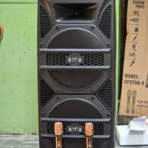 Sound Prince Double P.A System with Big Magnet - 8000watts
