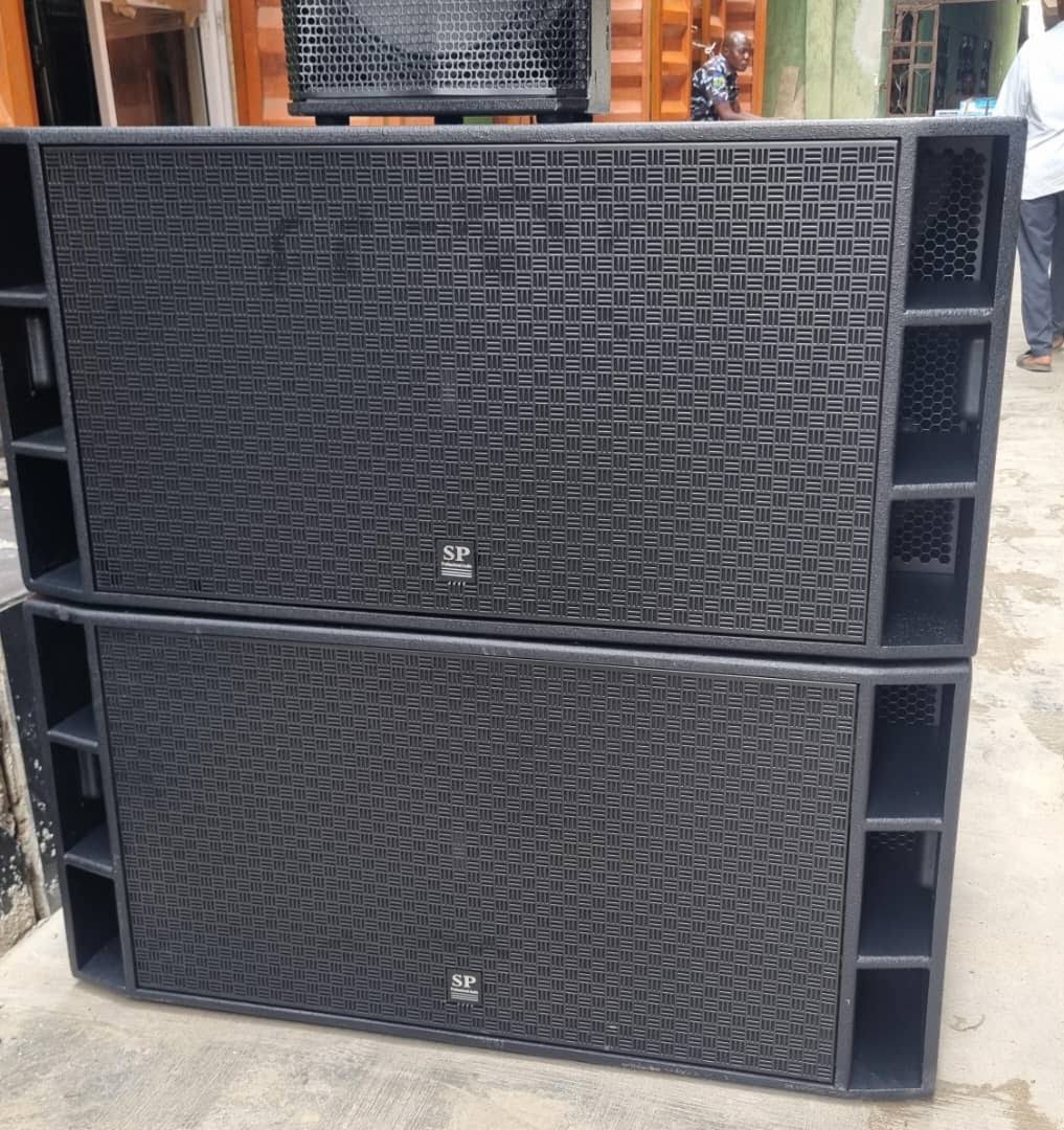Sound Prince 218BX Double Subwoofer – 2500W High Power Bass Speaker